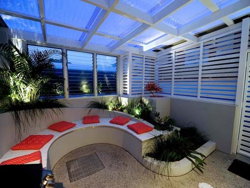 Landscape design for Retro inner city Courtyard Garden