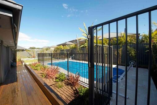 Landscape design for new contemporary backyard garden in Port Stephens NSW